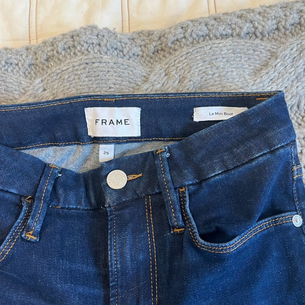 Frame Le Mini Bootcut With Split Hem - image 4